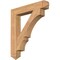 Ekena Millwork Balboa Arts & Crafts Smooth Bracket, Western Red Cedar, 5 1/2"W x 36"D x 40"H BKT06X36X40BOA03SWR - alternate 1